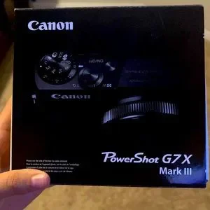 Canon G7X Mark III